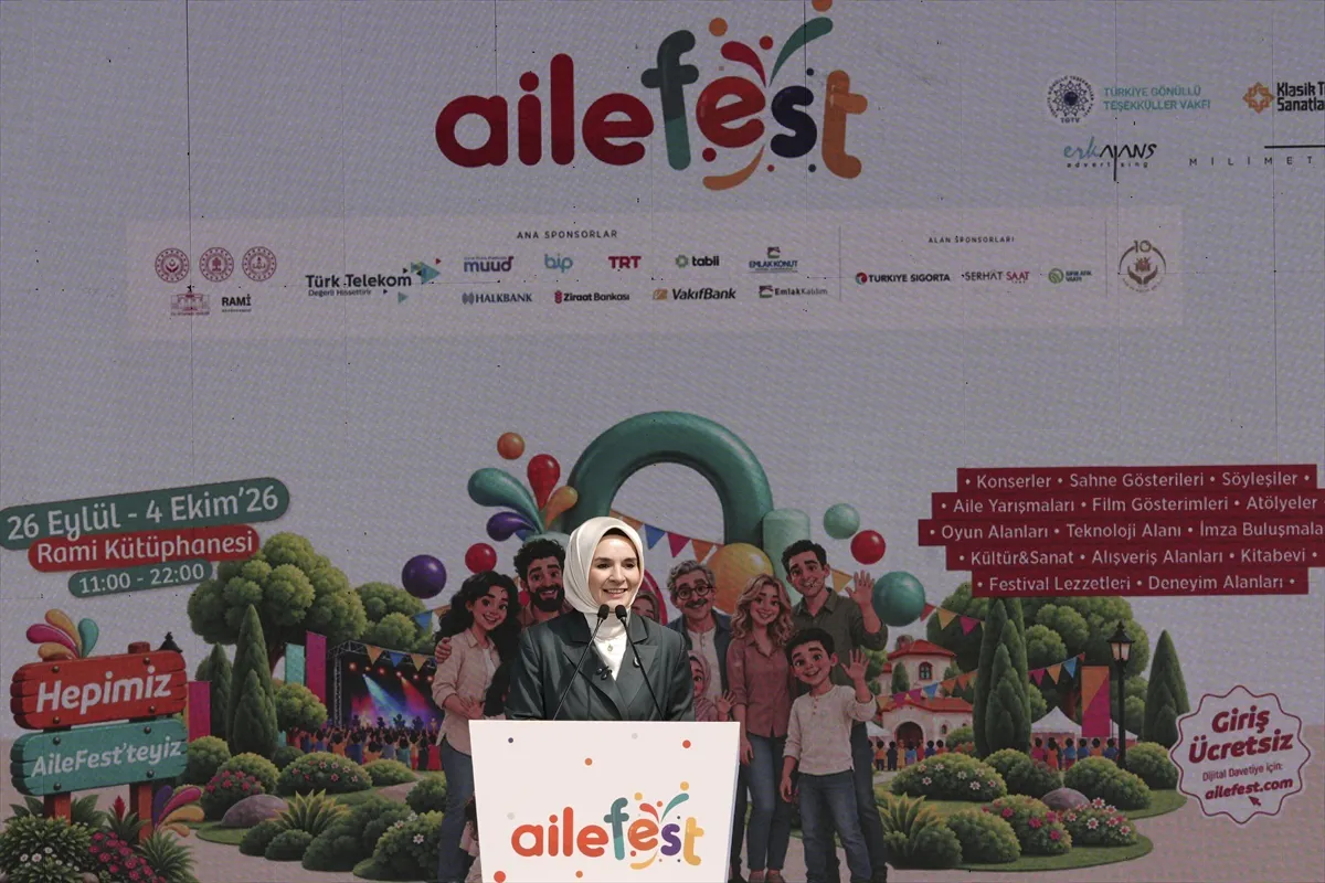 Aile ve Sosyal Hizmetler Bakanı Göktaş, AileFest’in açılışında konuştu Aile ve Sosyal Hizmetler Bakanı Göktaş, AileFest’in açılışında konuştu