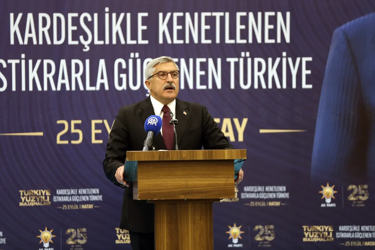 AK Parti Genel Başkan Yardımcısı Yayman, Hatay’da konuştu AK Parti Genel Başkan Yardımcısı Yayman, Hatay’da konuştu