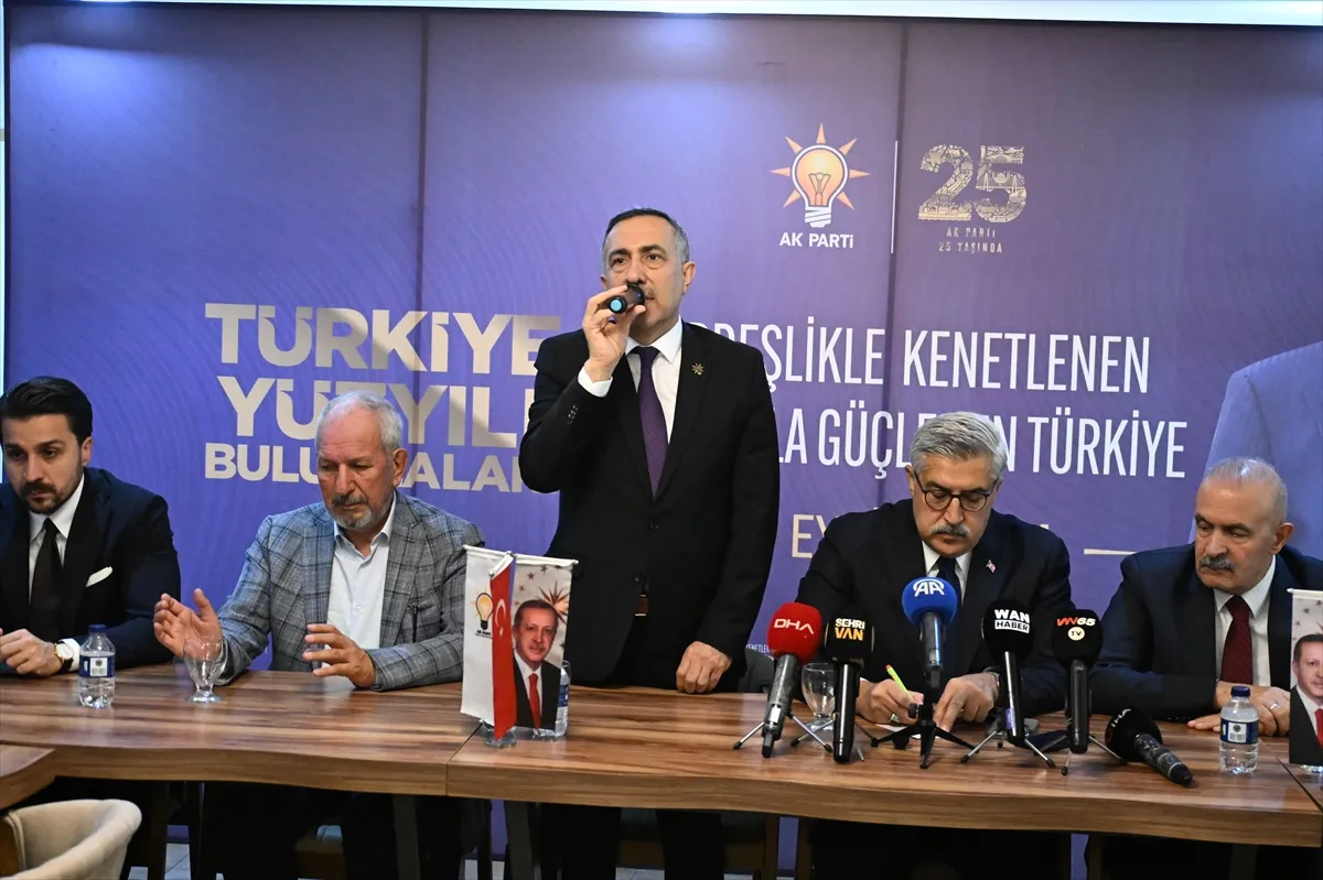 AK Parti Genel Başkan Yardımcısı Yayman, Van’da basın mensuplarıyla buluştu AK Parti Genel Başkan Yardımcısı Yayman, Van’da basın mensuplarıyla buluştu