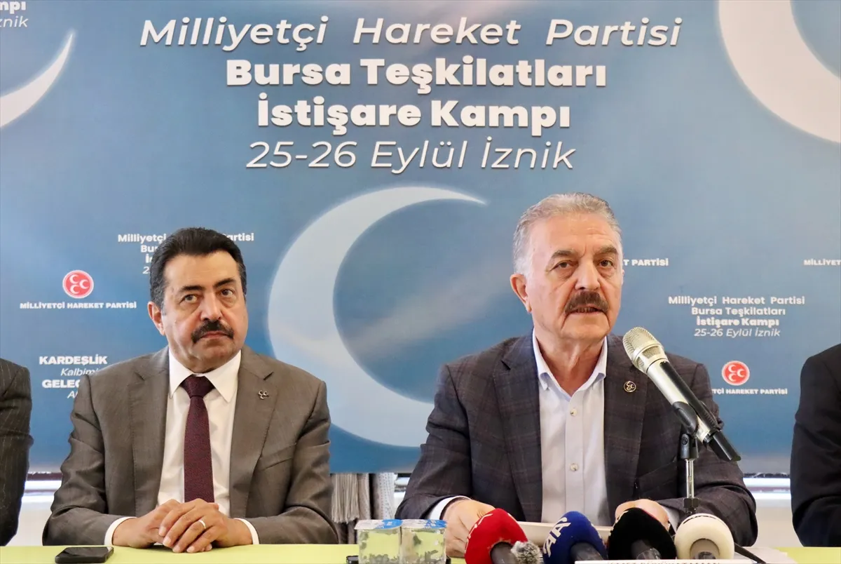 MHP Genel Sekreteri Büyükataman, Bursa’da konuştu