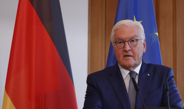 Steinmeier’den Cumhurbaşkanı Erdoğan’a maden ocağındaki patlama nedeniyle taziye mesajı Steinmeier’den Cumhurbaşkanı Erdoğan’a maden ocağındaki patlama nedeniyle taziye mesajı