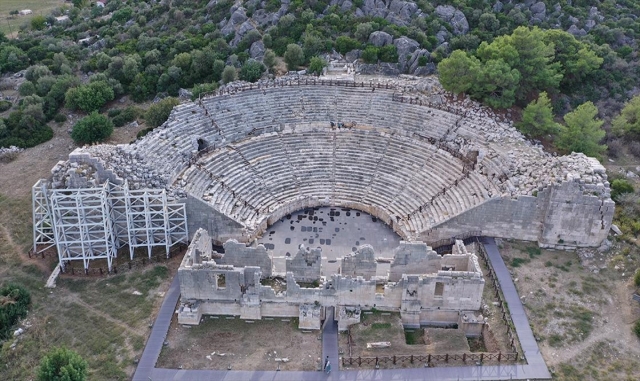 Patara Antik Kenti’nin ziyaretçi sayısı artıyor