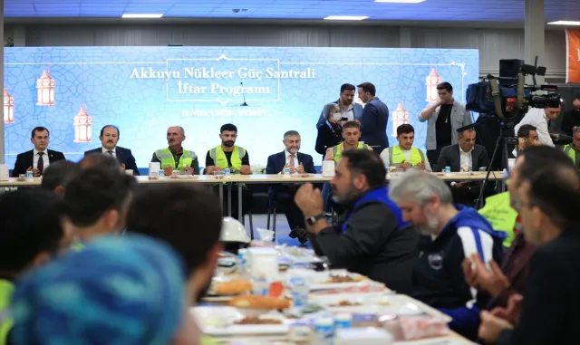 Hazine ve Maliye Bakanı Nebati Akkuyu NGS’de iftar programına katıldı: Hazine ve Maliye Bakanı Nebati Akkuyu NGS’de iftar programına katıldı:
