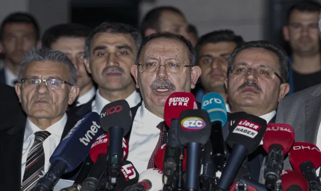 YSK Başkanı Yener, açılan sandık ve oy oranına ilişkin açıklama yaptı: YSK Başkanı Yener, açılan sandık ve oy oranına ilişkin açıklama yaptı:
