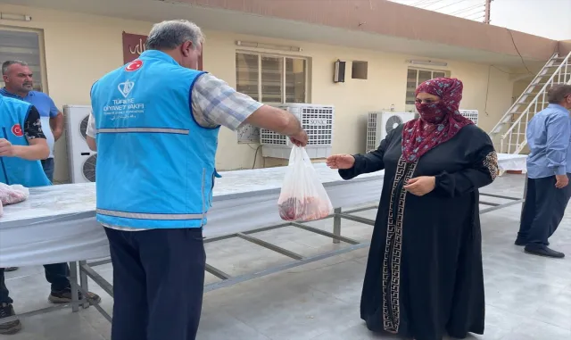 Türkiye Diyanet Vakfı, Kerkük’te kurban eti dağıttı Türkiye Diyanet Vakfı, Kerkük’te kurban eti dağıttı