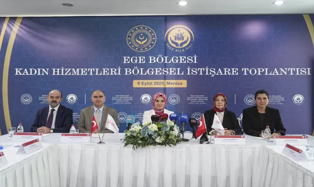 Bakan Göktaş, Ege Bölgesi Kadın Hizmetleri Bölgesel İstişare Toplantısında konuştu: Bakan Göktaş, Ege Bölgesi Kadın Hizmetleri Bölgesel İstişare Toplantısında konuştu: