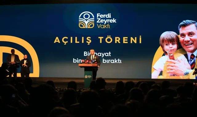 CHP Genel Başkanı Özel, Manisa’da Ferdi Zeyrek Vakfı’nı açtı: CHP Genel Başkanı Özel, Manisa’da Ferdi Zeyrek Vakfı’nı açtı:
