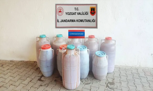 Yozgat’ta sahte alkol üreten zanlı yakalandı Yozgat’ta sahte alkol üreten zanlı yakalandı