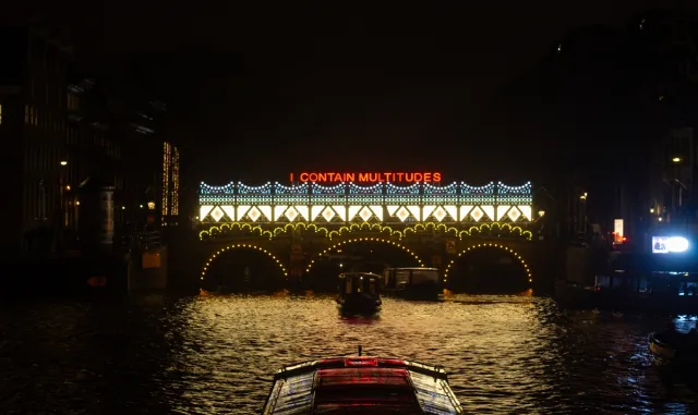 Hollanda’da Amsterdam Işık Festivali başladı Hollanda’da Amsterdam Işık Festivali başladı