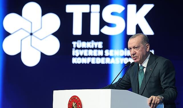 Son Dakika! Erdoğan’dan asgari ücret, enflasyon açıklaması! TİSK 29. Olağan Genel Kurulu’nda konuştu (Tüm Detaylar - 2) Son Dakika! Erdoğan’dan asgari ücret, enflasyon açıklaması! TİSK 29. Olağan Genel Kurulu’nda konuştu (Tüm Detaylar - 2)