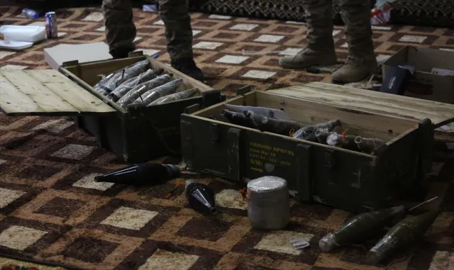 Suriye ordusunun kontrolü sağladığı Tişrin Barajı’nın altında YPG/SDG’ye ait mühimmat deposu bulundu