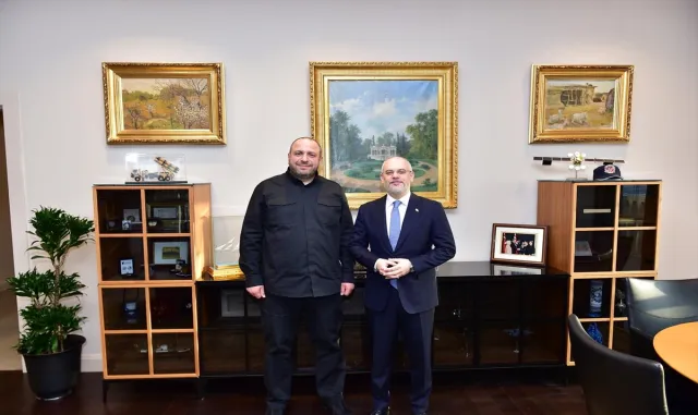 Akif Çağatay Kılıç, Ukrayna Ulusal Güvenlik ve Savunma Konseyi Sekreteri Umerov ile görüştü Akif Çağatay Kılıç, Ukrayna Ulusal Güvenlik ve Savunma Konseyi Sekreteri Umerov ile görüştü