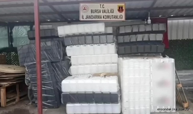 Bursa’da sahte alkol operasyonunda 1 zanlı yakalandı Bursa’da sahte alkol operasyonunda 1 zanlı yakalandı