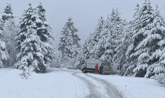 Orta ve Doğu Karadeniz’de kar etkili oldu Orta ve Doğu Karadeniz’de kar etkili oldu