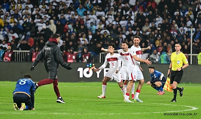 24 yıl sonra Dünya Kupası’ndayız: Türkiye, Kosova’yı 1-0 yendi