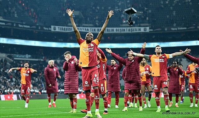 Derbide kazanan Galatasaray: Beşiktaş’ı 1-0 mağlup etti