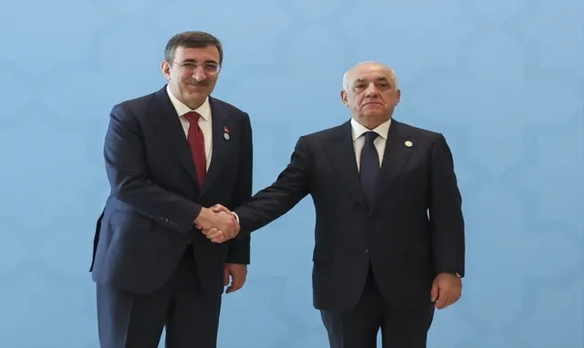 Cumhurbaşkanı Yardımcısı Yılmaz, TDT Üye Devletleri Hükümet Başkanları ve Cumhurbaşkanı Yardımcıları Toplantısı’nda konuştu:
