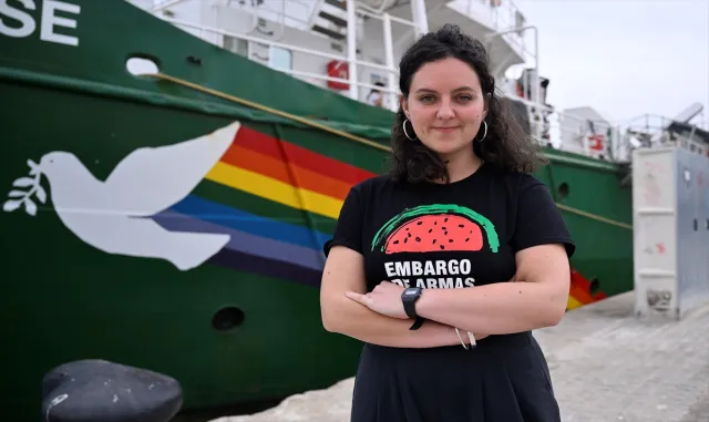 Greenpeace Gazze’deki soykırımı durdurmak için ilk kez Küresel Sumud Filosu’na katıldı Greenpeace Gazze’deki soykırımı durdurmak için ilk kez Küresel Sumud Filosu’na katıldı