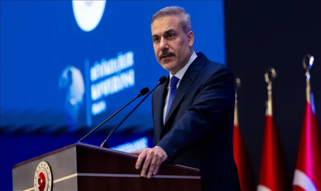 Dışişleri Bakanı Fidan, Katarlı mevkidaşı Al Sani ile ortak basın toplantısında konuştu: (1)