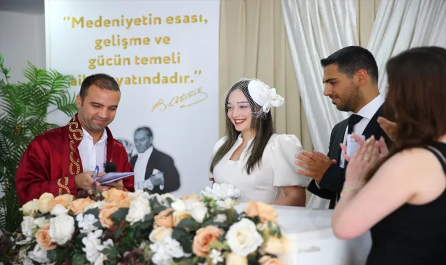 Adana ve Mersin’de nikah daireleri 06.06.2026da evlenmek isteyenleri ağırladı