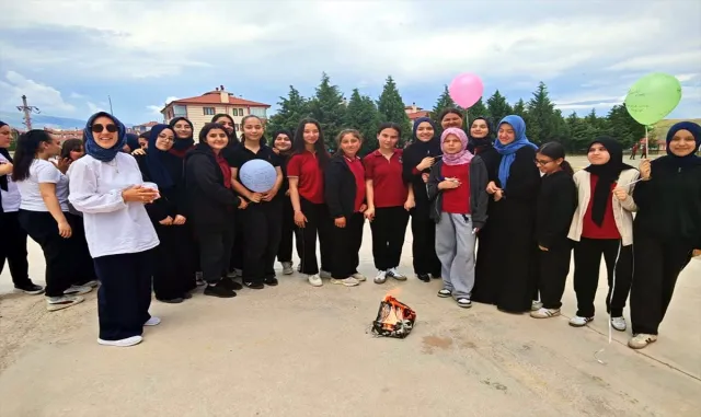 Beypazarı’nda LGS sınavına girecek öğrencilere moral etkinliği