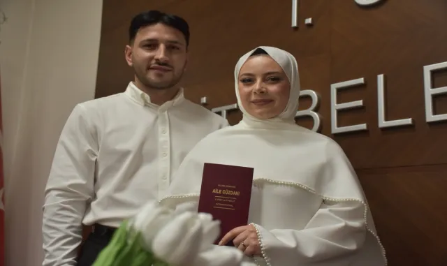 Gümüşhane’de 14 çift nikah için 06.06.2026yı seçti