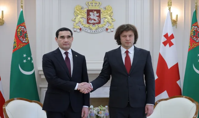 Gürcistan ile Türkmenistan siyaset, ticaret ve ekonomi alanındaki ilişkilerini güçlendiriyor Gürcistan ile Türkmenistan siyaset, ticaret ve ekonomi alanındaki ilişkilerini güçlendiriyor