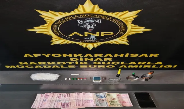 Afyonkarahisar’da uyuşturucu operasyonunda gözaltına alınan zanlı tutuklandı