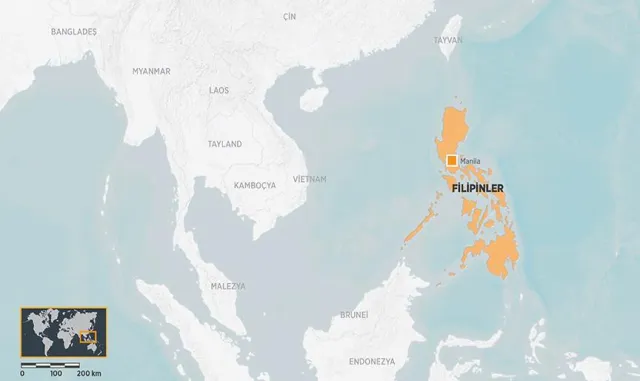Filipinler’de şiddetli yağış ve fırtınaların tetiklediği sel ve heyelanlarda can kaybı 19’a çıktı Filipinler’de şiddetli yağış ve fırtınaların tetiklediği sel ve heyelanlarda can kaybı 19’a çıktı