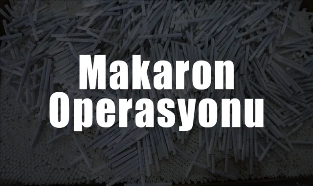 Niğde’de 7 milyon 500 bin makaron ele geçirildi Niğde’de 7 milyon 500 bin makaron ele geçirildi