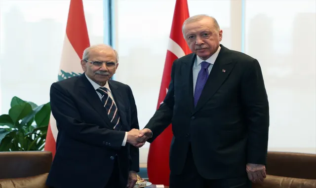 Cumhurbaşkanı Erdoğan, Lübnan Başbakanı Selam’ı kabul etti Cumhurbaşkanı Erdoğan, Lübnan Başbakanı Selam’ı kabul etti