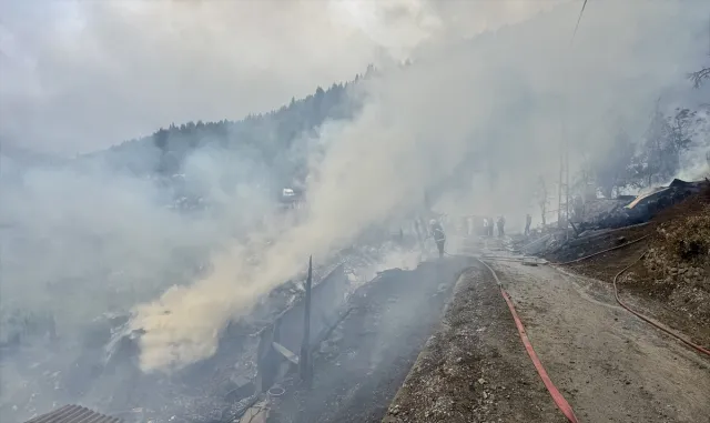 GÜNCELLEME 5 - Kastamonu’da köyde çıkan yangın kontrol altına alındı GÜNCELLEME 5 - Kastamonu’da köyde çıkan yangın kontrol altına alındı