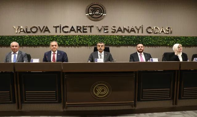 Milli Eğitim Bakanı Tekin, Yalova’da Mesleki Eğitim ve Sanayi Buluşması’nda konuştu